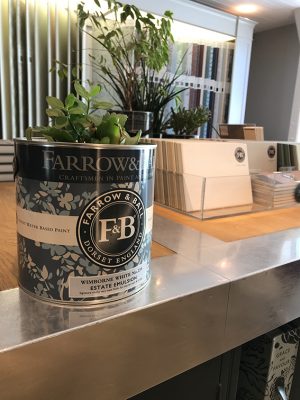 farrow&ball、ドーセット、ショールーム