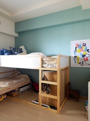 子供部屋にもぴったり！穏やかさや安心感を感じさせるブルー