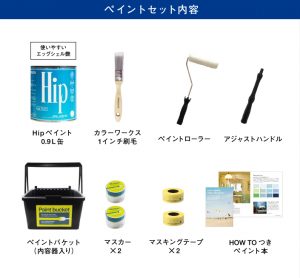 Hipペイントセットの詳細