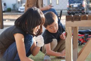 子供たちでも安心して使えるWood Natural -Garden-