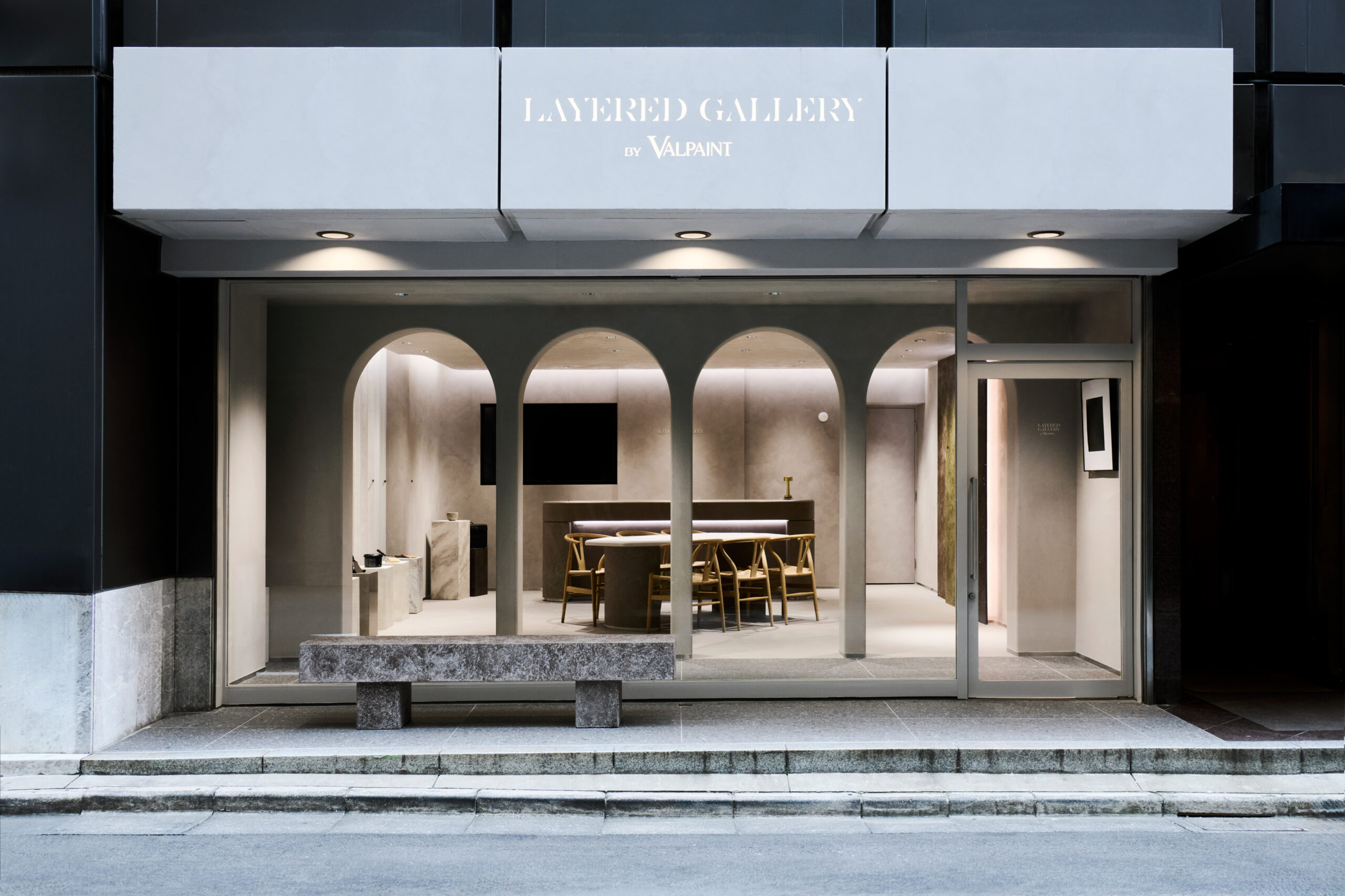 銀座ショールーム「Layered Gallery by Valpaint」