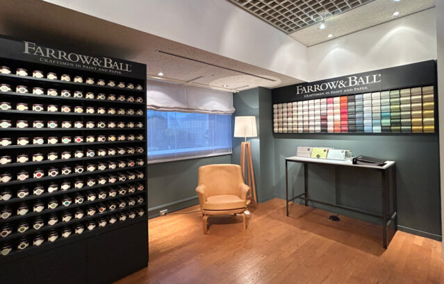 ザ・コンランショップ新宿店3F / FARROW&BALLブース / FARROW&BALL（壁）No.299 De Nimes