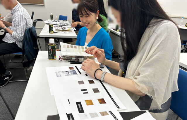 ミサワリフォーム様からのご依頼で、トクラス新宿ショールームにてインテリアのカラーセミナー＆ワークショップを開催！