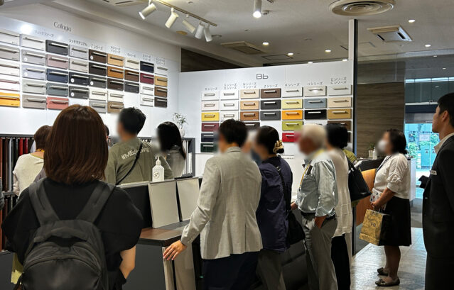ミサワリフォーム様からのご依頼で、トクラス新宿ショールームにてインテリアのカラーセミナー＆ワークショップを開催！