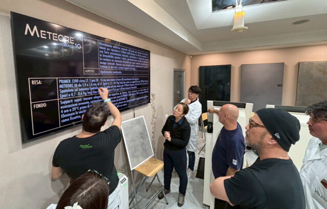 ［8/6はバルの日］意匠性の高い水性塗料VALPAINTのイタリア研修に密着！