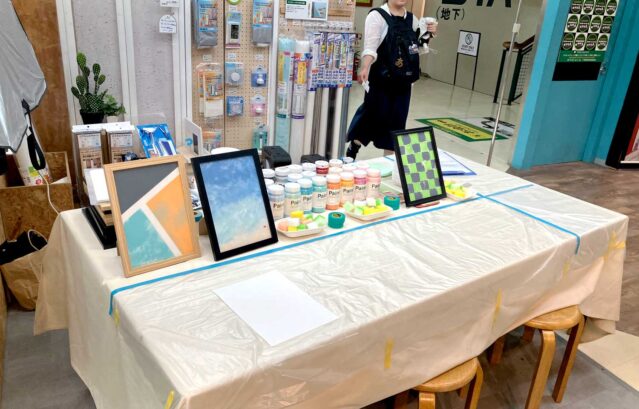 夏休みの思い出づくり！東急ハンズ渋谷店でHip mini ペイントワークショップ開催レポート