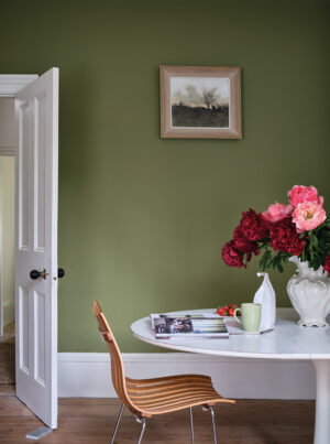 壁:FARROW&BALL(復刻色)No.199 Sap Green / 扉:W1 Snow White