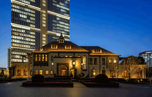 有形文化財の赤坂プリンスクラシックハウスの外観。