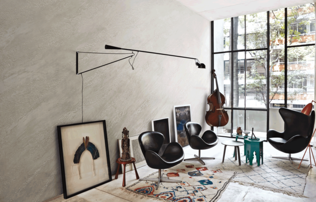 （壁）VALPAINT：Meteore10 MARMORIZZATO / 大理石のような表情を作ることができる水性塗料