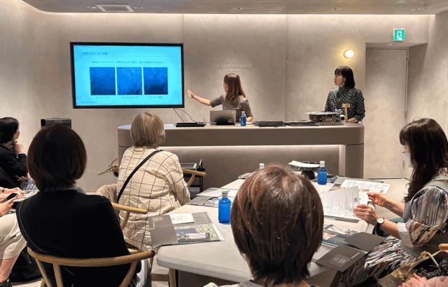 インテリアスタイリングプロの皆さんをお招きして行ったインテリアカラーペイントセミナーの後半は、写真のレイヤードギャラリーで開催しました。